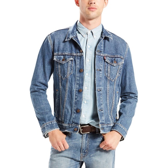NWOT Levi's Premium Men's Denim Trucker Jacket